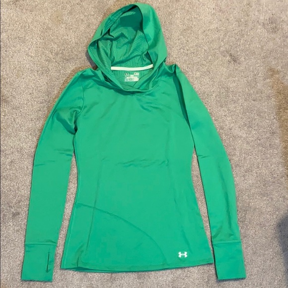 Under Armour Tops - Under Armour Fitted Hooded Dri-fit top